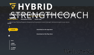hybridstrengthcoach.com Screenshot
