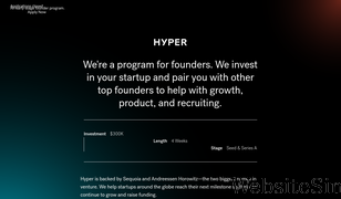 hyper.com Screenshot