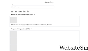hyperleap.com Screenshot