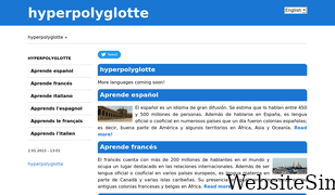 hyperpolyglotte.com Screenshot