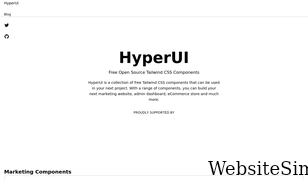 hyperui.dev Screenshot