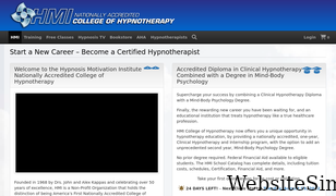 hypnosis.edu Screenshot