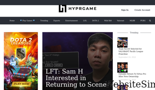 hyprgame.com Screenshot