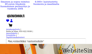 hyvinvoinnin.fi Screenshot