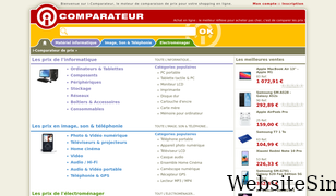 i-comparateur.com Screenshot