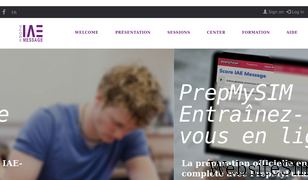 iae-message.fr Screenshot