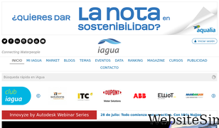 iagua.es Screenshot
