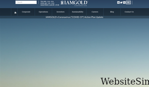 iamgold.com Screenshot