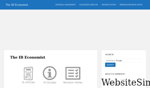 ibeconomist.com Screenshot