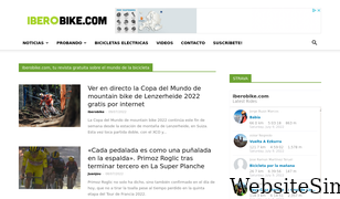 iberobike.com Screenshot