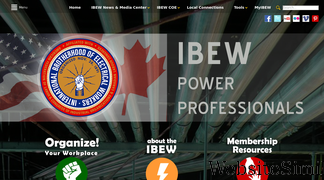 ibew.org Screenshot