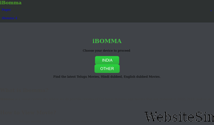 ibomma.app Screenshot