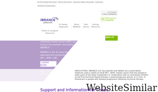ibrance.com Screenshot