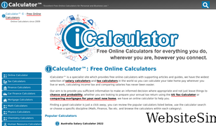 icalculator.info Screenshot