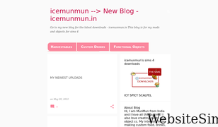 icemunmun.blogspot.com Screenshot