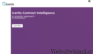 icertis.com Screenshot