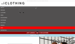 iclothing.com Screenshot