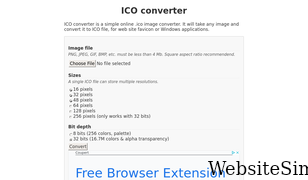 icoconverter.com Screenshot
