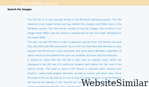 icon-library.com Screenshot