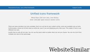 iconify.design Screenshot