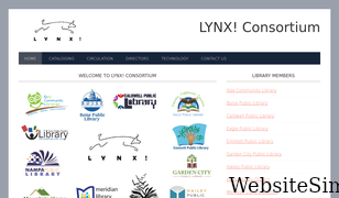 idaho-lynx.org Screenshot