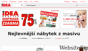 idea-nabytek.cz Screenshot