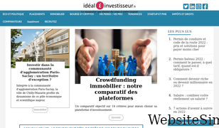 ideal-investisseur.fr Screenshot