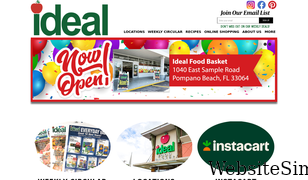 idealfoodbaskets.com Screenshot