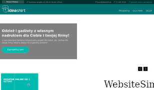 ideashirt.pl Screenshot