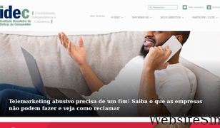 idec.org.br Screenshot