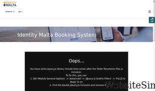 identitymalta.com Screenshot