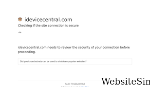 idevicecentral.com Screenshot