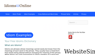 idioms.online Screenshot