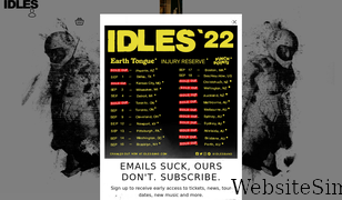 idlesband.com Screenshot
