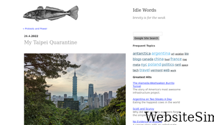 idlewords.com Screenshot