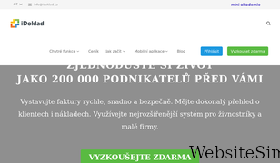 idoklad.cz Screenshot