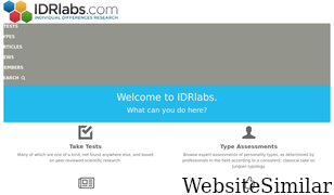 idrlabs.com Screenshot