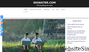 idswater.com Screenshot