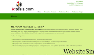 idtesis.com Screenshot