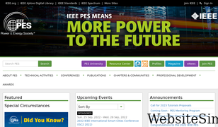 ieee-pes.org Screenshot