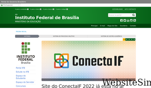 ifb.edu.br Screenshot