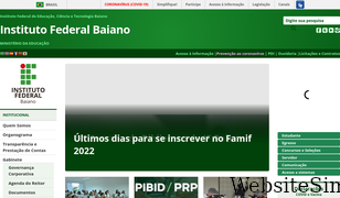 ifbaiano.edu.br Screenshot