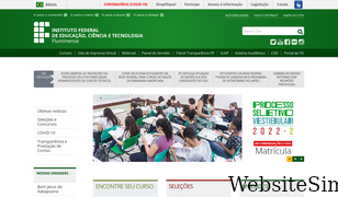 iff.edu.br Screenshot