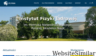 ifj.edu.pl Screenshot