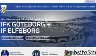 ifkgoteborg.se Screenshot