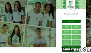 ifpa.edu.br Screenshot