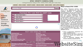 ifscswiftcodes.com Screenshot