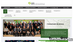ift.org.mx Screenshot
