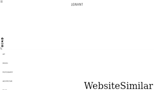 ignant.com Screenshot