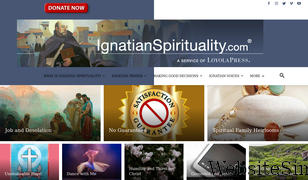 ignatianspirituality.com Screenshot